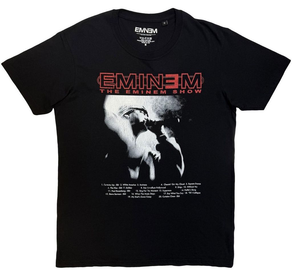 Eminem - "The Eminem Show" T-Shirt für Herren/Damen Uni RO15591 (M) (Schwarz)