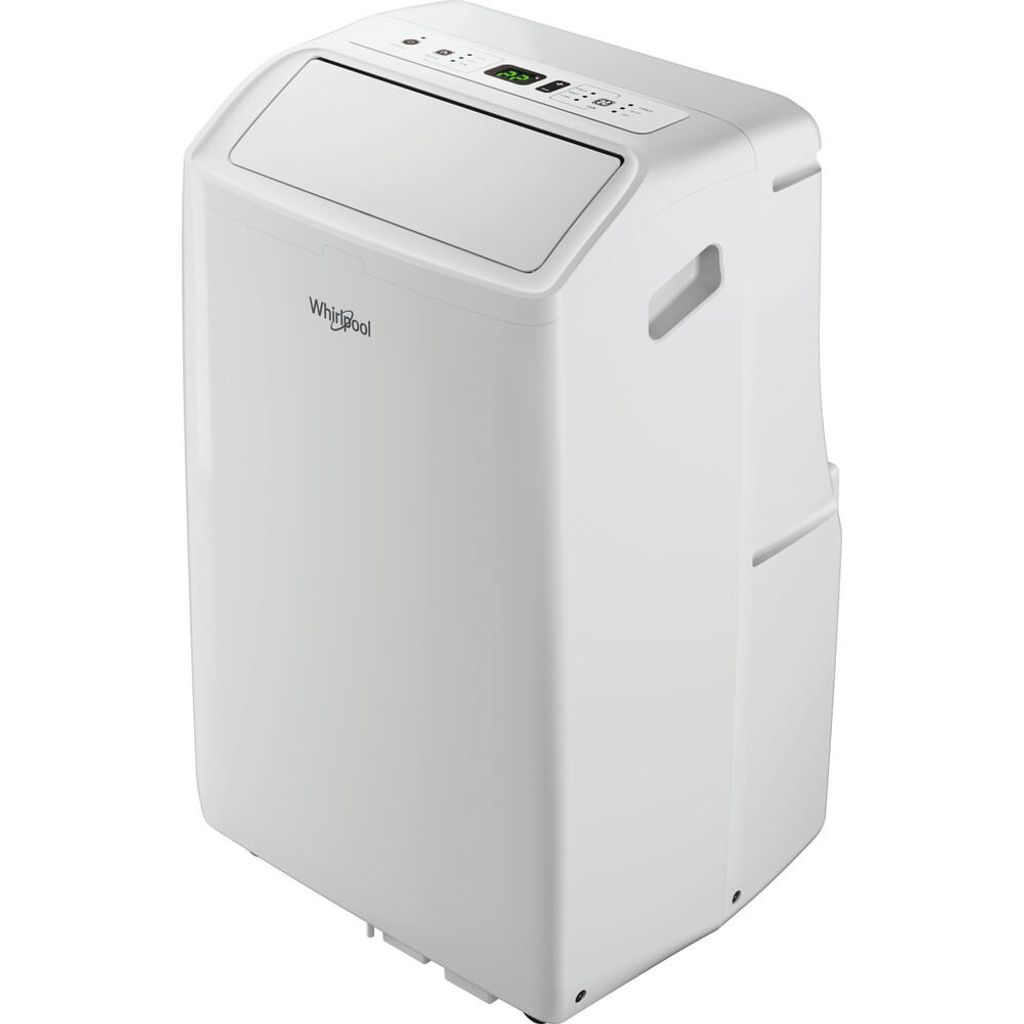 Whirlpool PACF212CO W - Einteilige mobile Klimaanlage - Kühlung - Entfeuchter - Ventilator - 12000 BTU/h - 3400 W - 61 dB - 20 m²