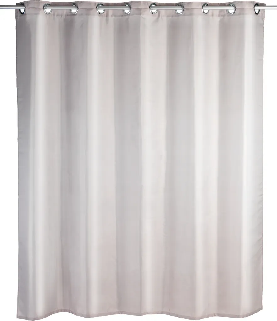 WENKO Tenda da doccia 200 x 180 cm Vasche da bagno Comfort Vasche da bagno incl. Anelli da appendere