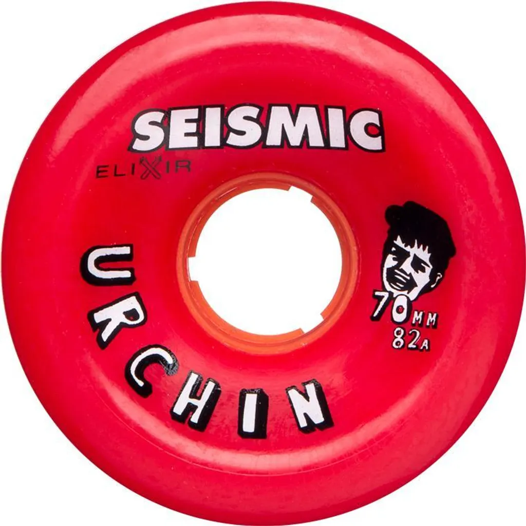 Roues de Skate Seismic Urchin 70mm 82a Idéales pour Cruising et Slides