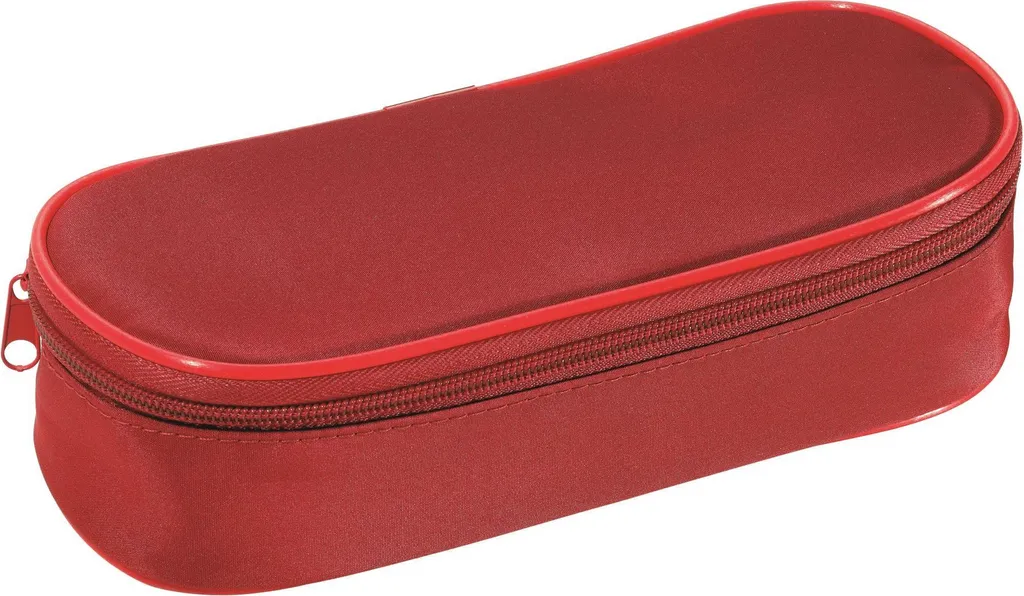 Trousse scolaire rouge PAGNA Basic pour ranger stylos et feutres