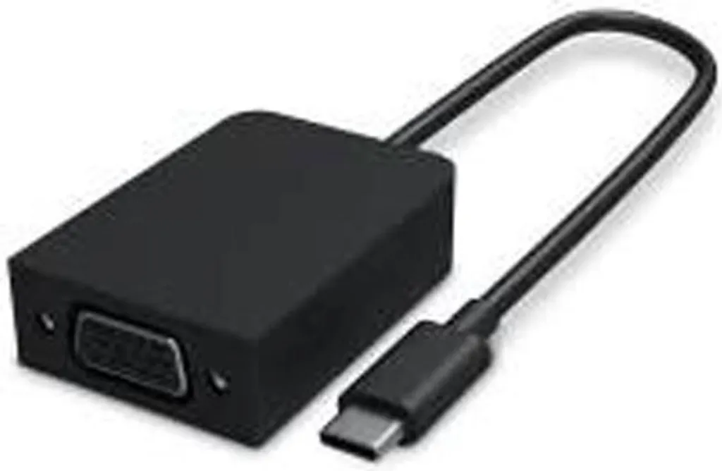 Convertisseur Vidéo USB-C vers VGA pour Microsoft Surface et PC Portable