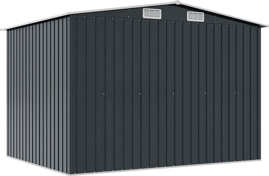 vidaXL Kůlna na nářadí antracitová ocel 257x205x178 cm Obrázek produktu 