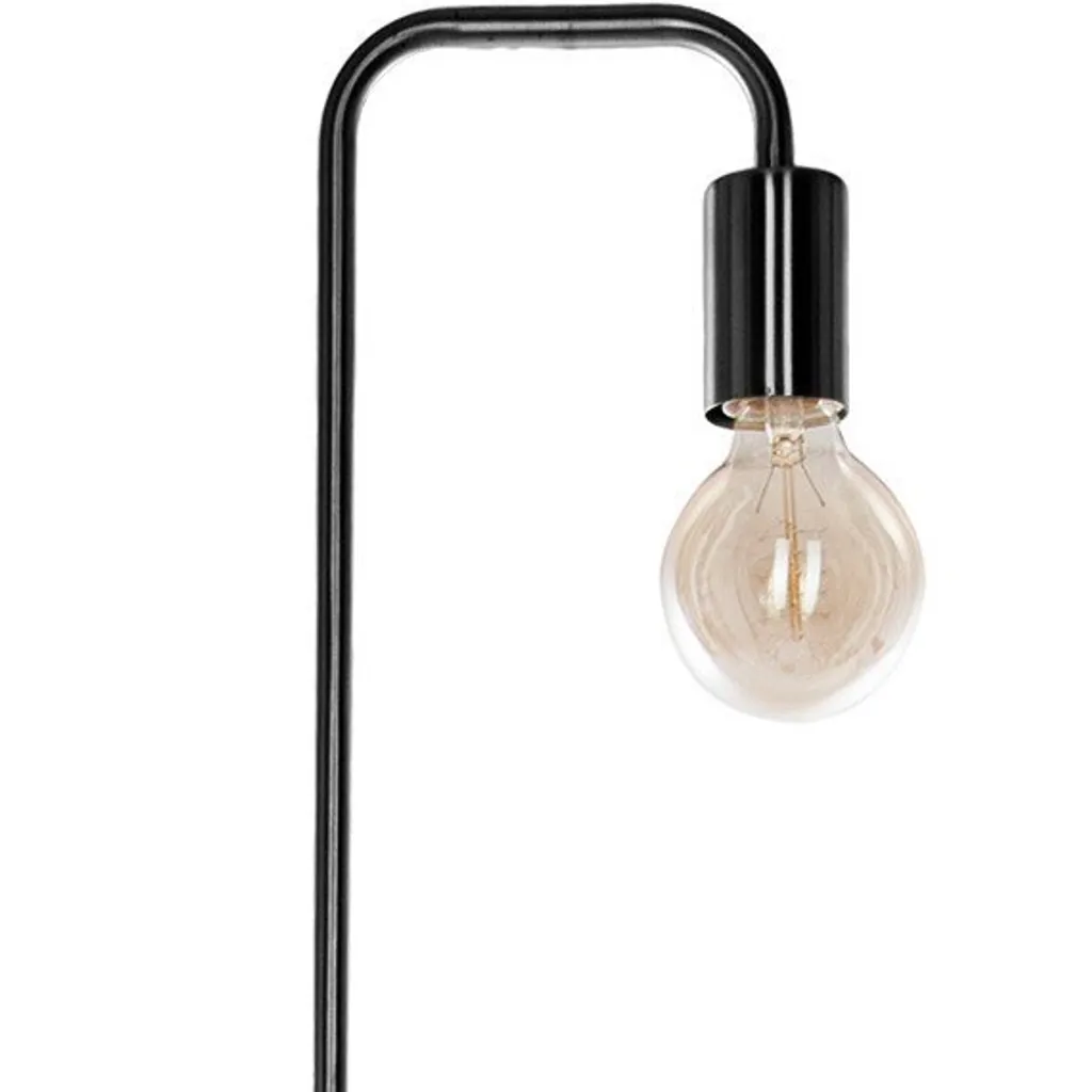 Lampadaire moderne pour lecture salon lampe de sol métal noir ajustable