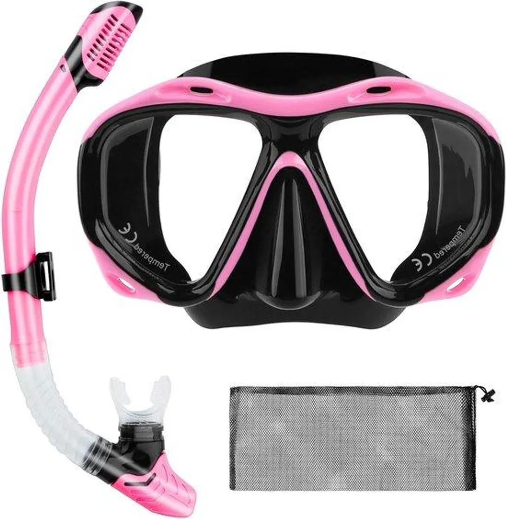 Masque de plongée étanche sans buée - Confort panoramique pour adultes