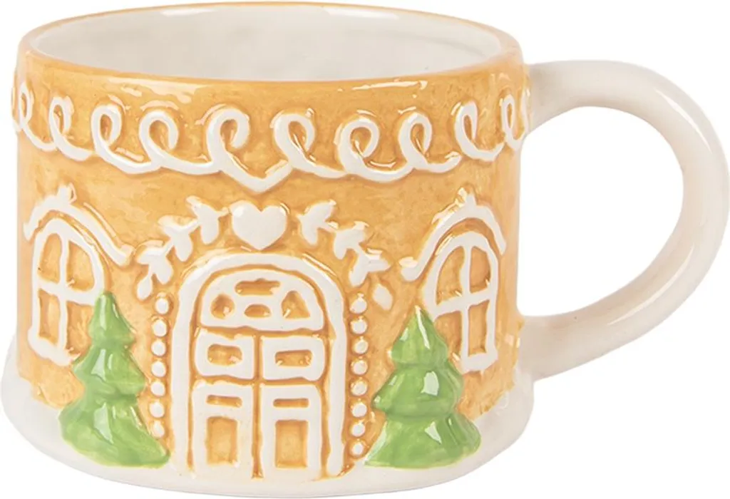 Occasione! Set Tea for One Clayre & Eef Gingerbread Brown - 5