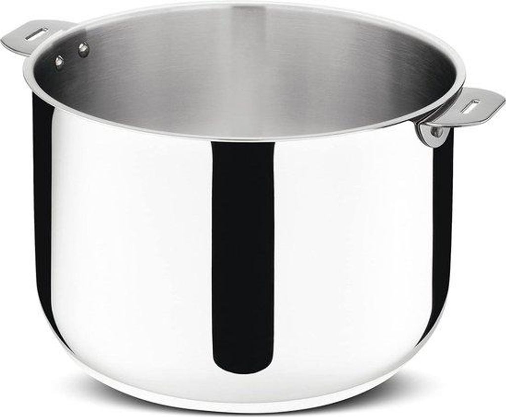 Edelstahl-Topf 26cm 18/10 hochwertig stapelbar Induktion