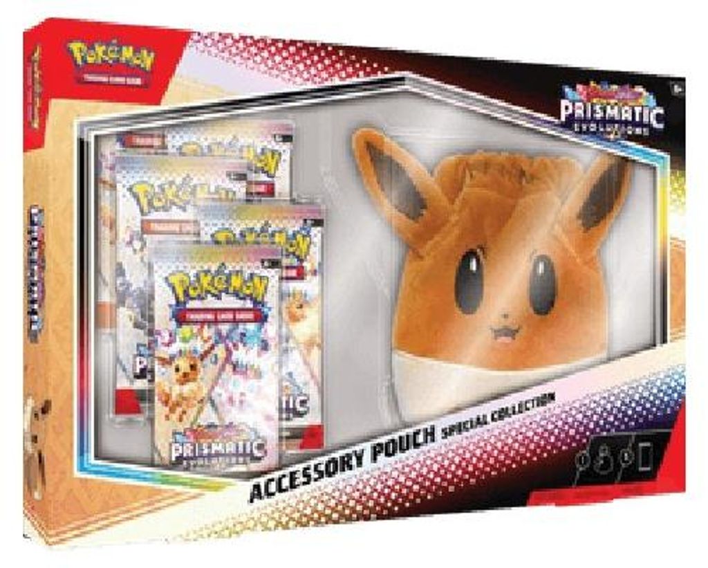 Pokemon Prismatic Evolutions: Accessory Pouch Special Collection German