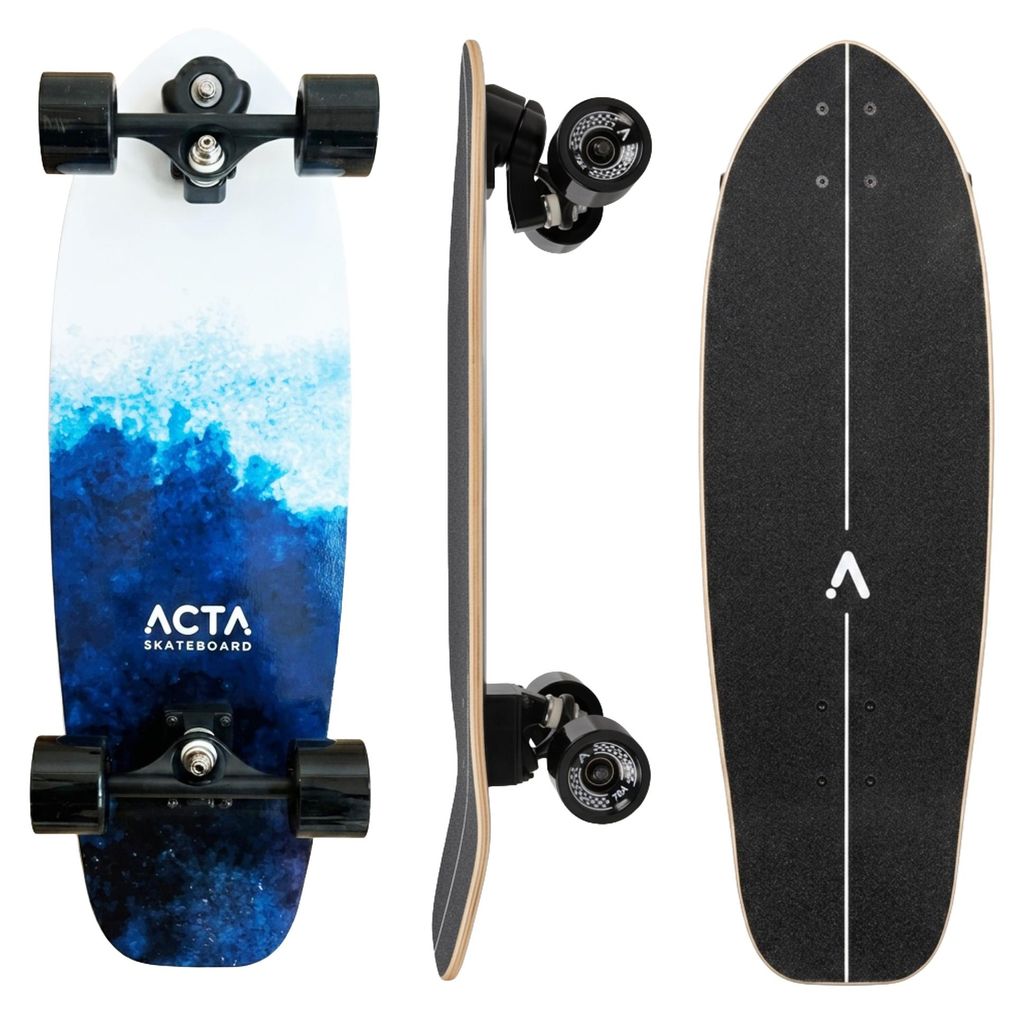 ACTA Surfskate Foam V2 31" – Ocean – Surfskateboard met Productafbeelding 