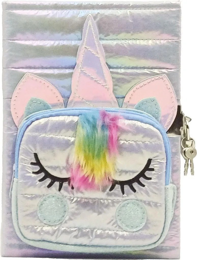 Agenda Unicorno STNUX STN8714 Bianca con Tasca - Diario Creativo 98714