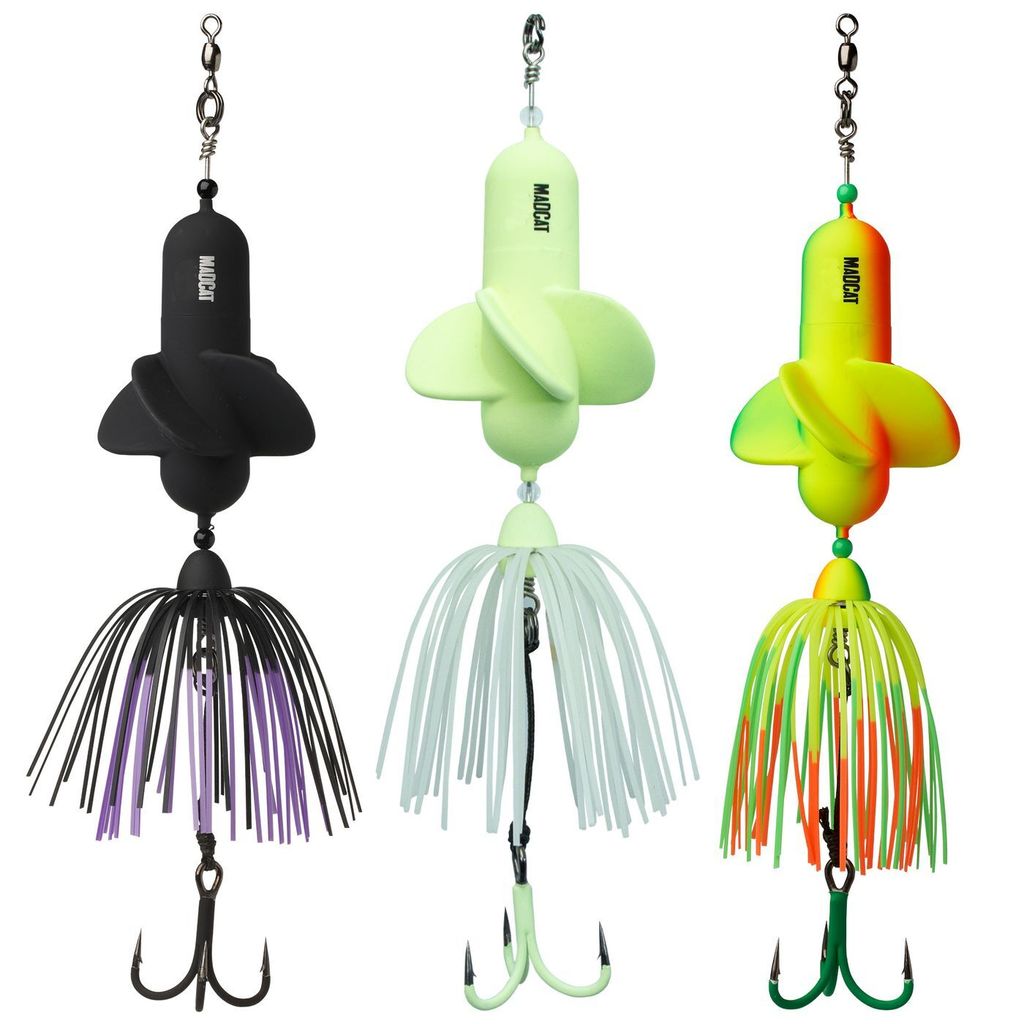 Madcat A-Static Propeller Teaser 26cm - Wallerteaser, Gewicht / Farbe:200g / Black