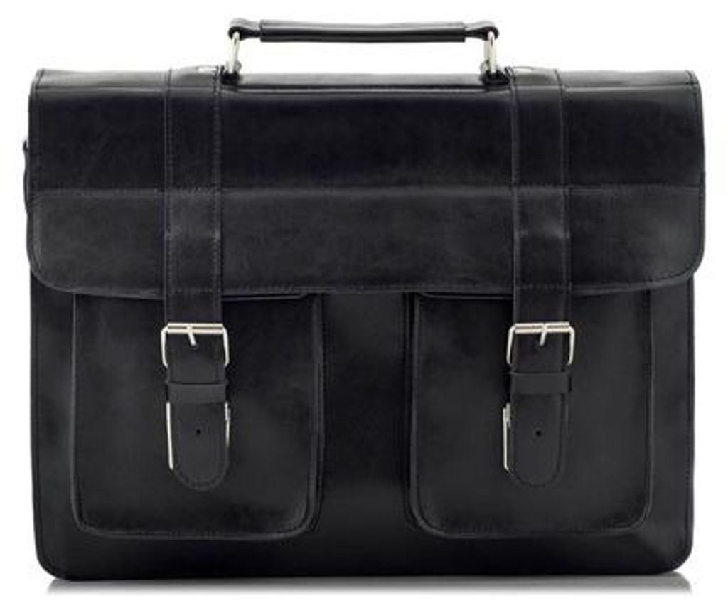 Belveder Herren Ledertasche für Arbeit und Büro, lackierte Produktbild 