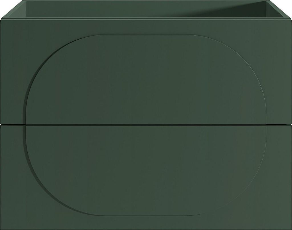 Badezimmer-Hängeschrank - Grün - 80 cm - VUTOMA