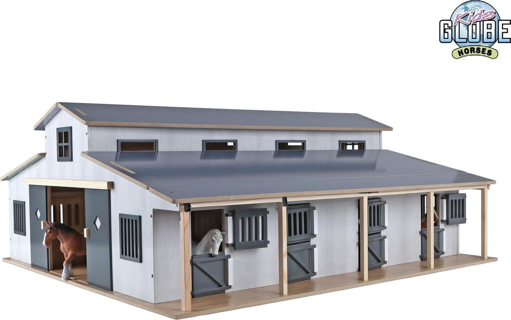 Kids Globe Horses Pferdestall (7 Pferdeboxen, mit Produktbild 