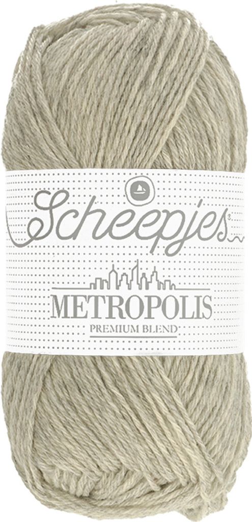 Scheepjes Metropolis 50g 025 Nice - Graubeige