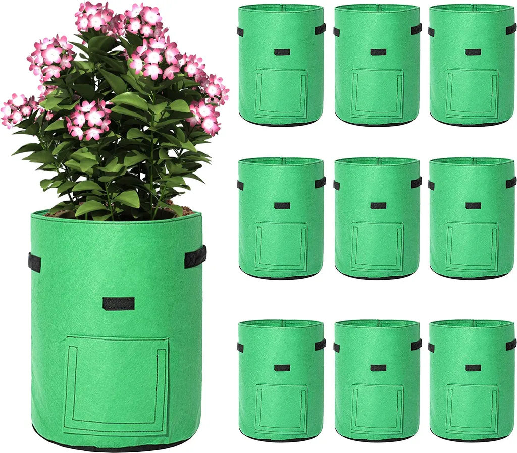 Finis les Pots Cassés : 10 Sacs de Culture 38L Incassables et Drainants