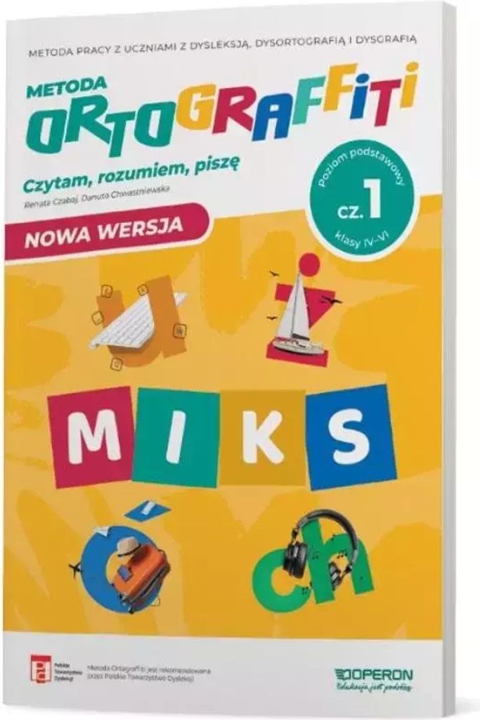 Ortograffiti Czytam rozumiem piszńô MIKS Poziom podstawowy Obrázok produktu 