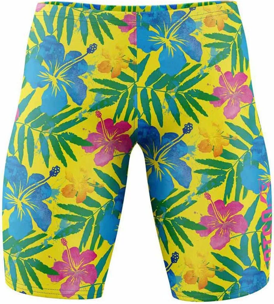 Jammer Otso Swim Jaune Taille L pour Homme Short de Natation Sportif