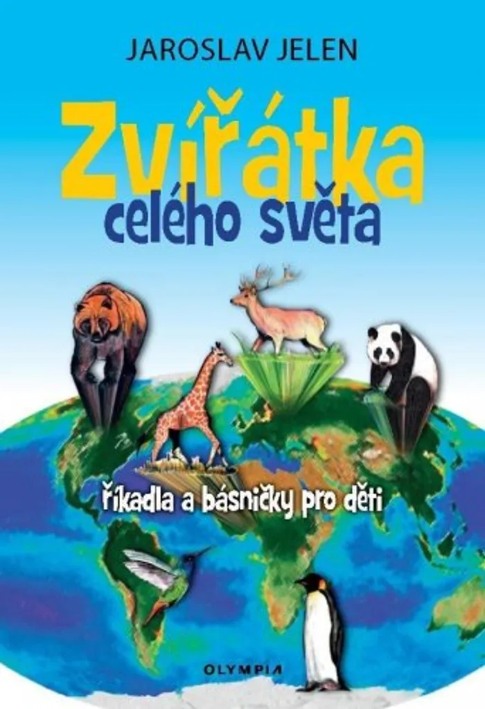 Poésies pour enfants Zvířátka celého světa - Livre illustré 20 pages