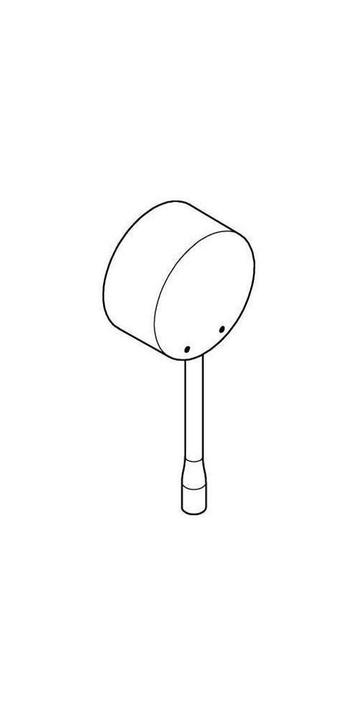 GROHE Hebel 46916, Metall, für Essence Zweiloch-Waschtischbatterie Wandmontage, für 35 mm Kartusche, warm sunset gebürstet