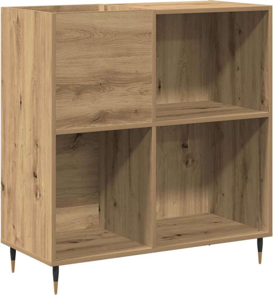 Schallplattenschrank Altholz 85 x 38 x 89 cm Holzwerkstoff