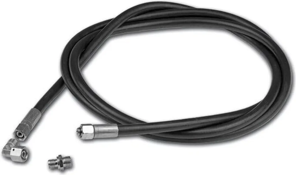 Flexible hydraulique serti 3/8 de 7 mètres avec raccords en acier