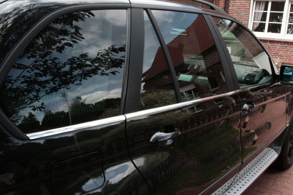 Chromowane listwy podokienne ze stali nierdzewnej do BMW X5 Zdjęcie produktu 
