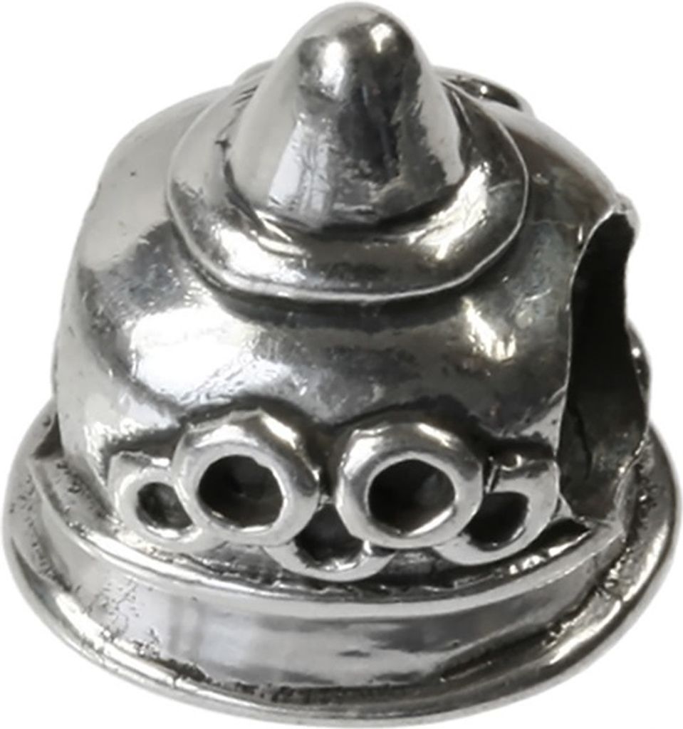 CarloBiagi Charm Bead olympisches Feuer Echt Silber Schmuck Element D2BBS119