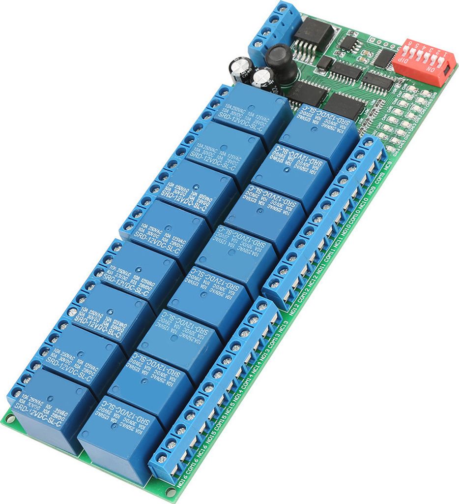 Modbus-Relais, 255 Sekunden maximale Verzögerung RS485 DC Produktbild 