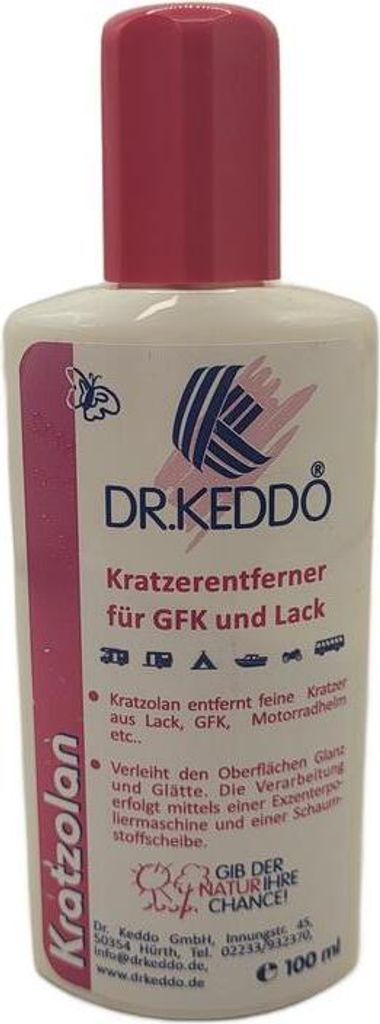 Dr. Keddo GFK- und Lackkratzerentferner Kratzolan 100ml