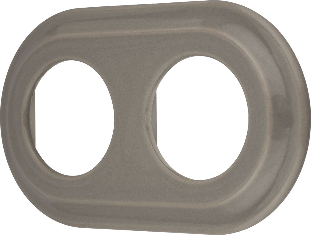 Porcellana Cornice retrò a 2 ante I PR1 grigio beige Immagine del prodotto 