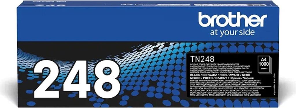 Brother Toner TN-248BK schwarz (ca.1000 Seiten) Produktbild 