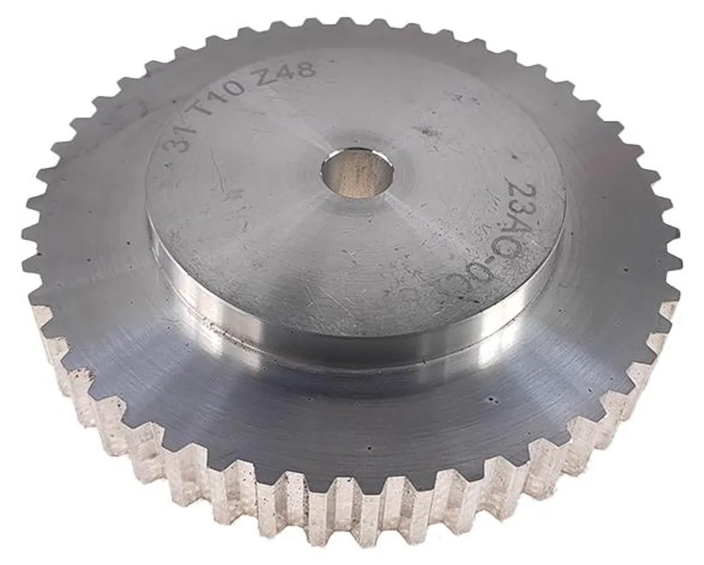 Poulie dentée T10 Ozdowski 48 dents pour courroie 16 mm en aluminium