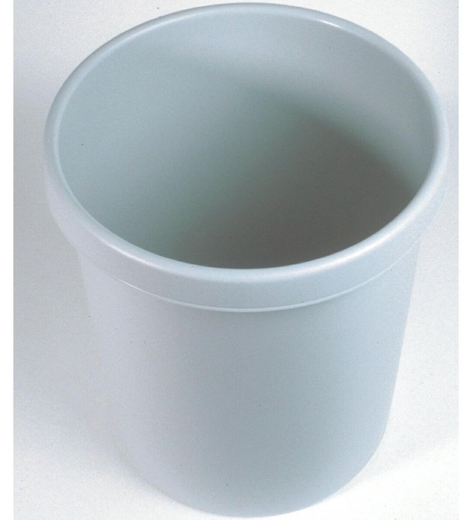 helit Papierkorb 30 l 405 mm, lichtgrau Produktbild 