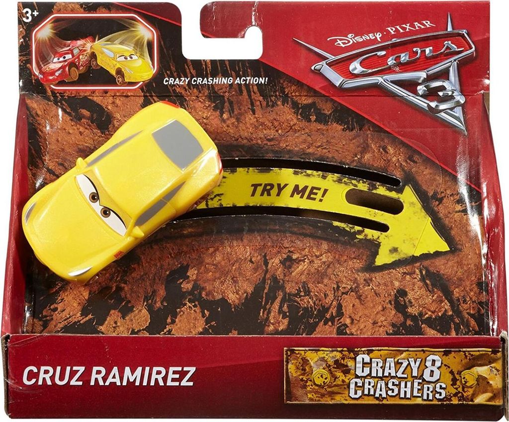 MATTEL DYB05 Disney Cars 3 Crazy 8 Crashers Single Cruz Ramirez