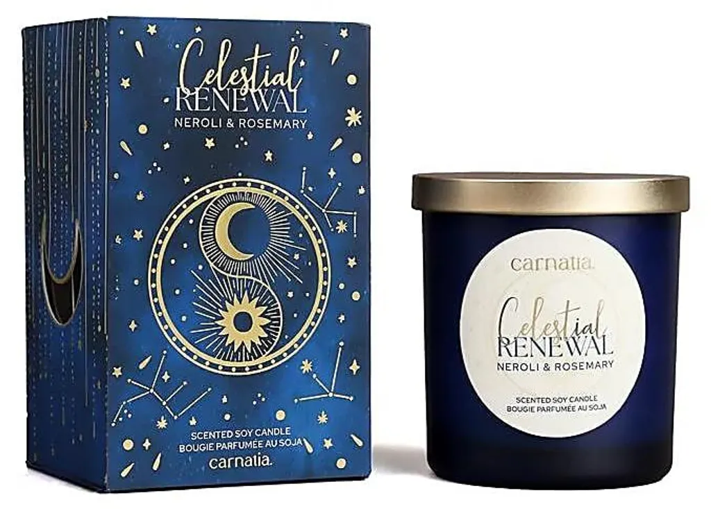 Bougie Soja Sans Fumée Starry Spell 200g pour Air Purifié - Lot de 6