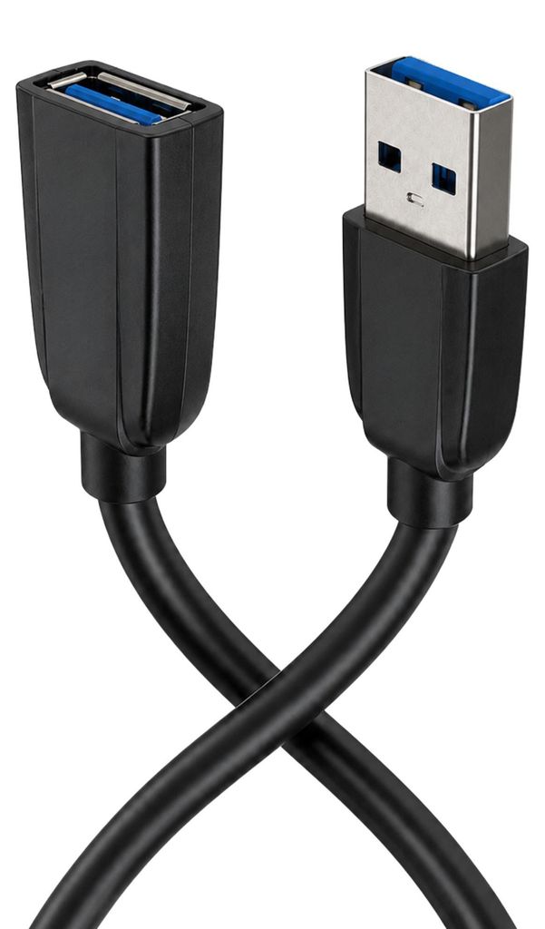 USB Verlängerungskabel 3.0 3m Stecker auf Buchse SuperSpeed Produktbild 
