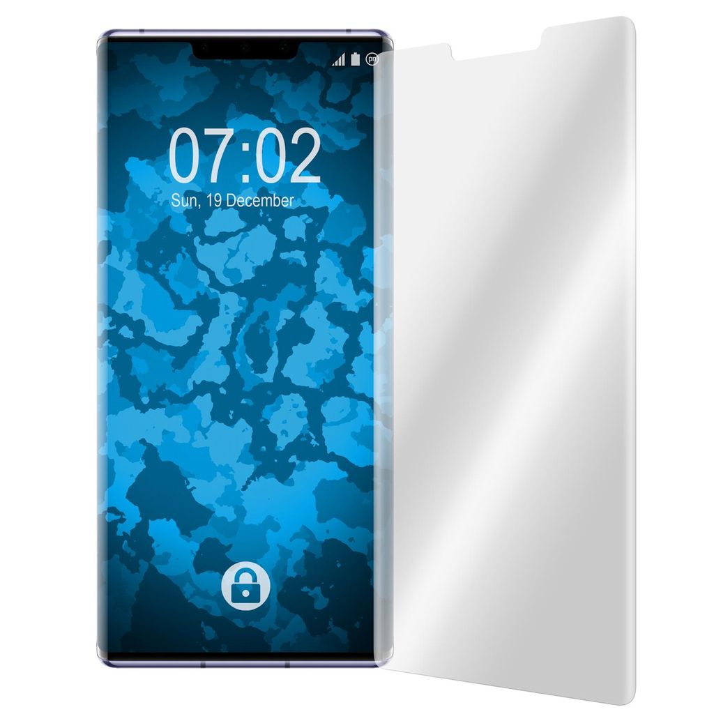 2er-Pack PhoneNatic Displayschutzfolien klar Flexible Folien kompatibel mit Huawei Mate 30 Pro