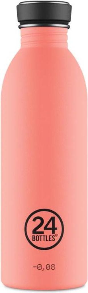 24Bottles Edelstahl Trinkflasche Blush Rose 0,5 l, auslaufsicher, nicht-thermisch