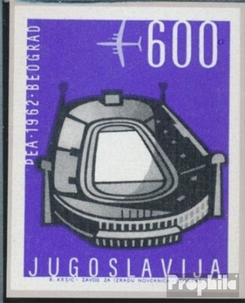 Briefmarken Jugoslawien 1962 Mi 1024 (kompl.Ausg.) postfrisch Leichtathletik-EM