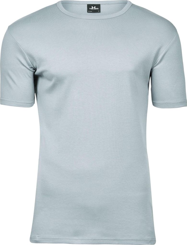 Tee Jays Herren Interlock T-Shirt, Rundhalsausschnitt, Kurzarm BC3311 (3XL) (Eisblau)