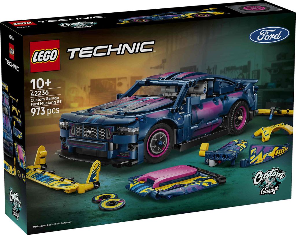 LEGO Technic Ford Mustang GT, een auto uit de Productafbeelding 