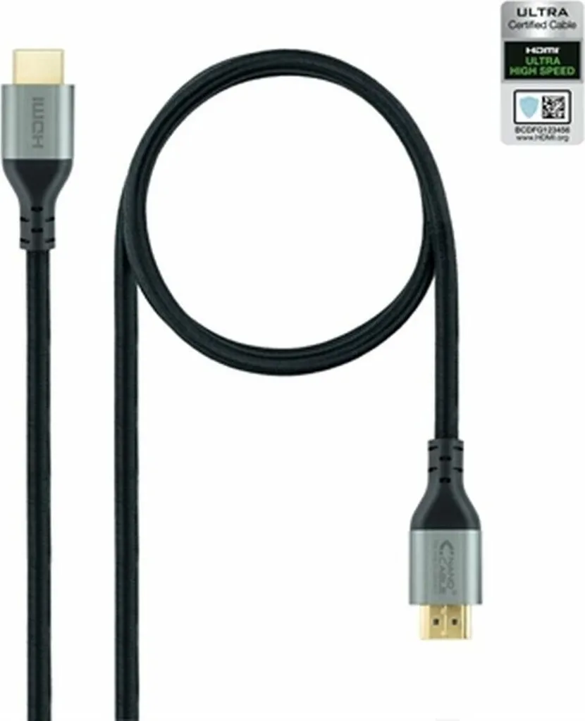 Cavo nano HDMI 2.1 ULTRA HIGH SPEED A/M-A/M, nero, 3 m