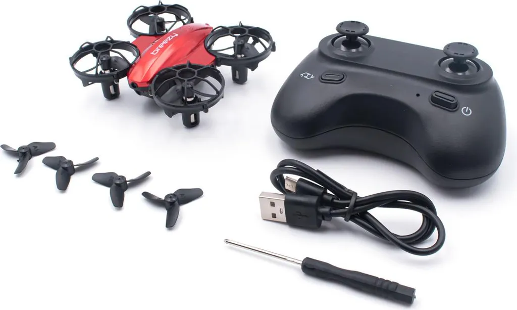 MODSTER Breezy Drone RTF MD11516 Robitronic avec Télécommande 2.4GHz