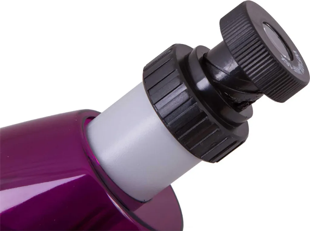 Microscope monoculaire enfant LabZZ M101 : loupe binoculaire éducative violet - 5