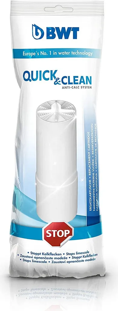 Filtre BWT Quick & Clean pour douche sans traces - Recharges pack de 3 - 4