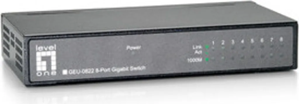 LevelOne GEU-0822 Switch 8 Porte Gigabit | Connetti il tuo Mondo