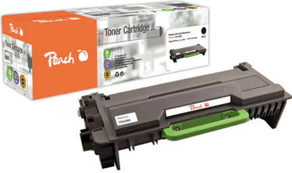 Peach PT776 Toner Noir Haute Capacité 8000 Pages pour Imprimante Laser