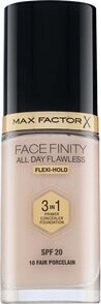 Max Factor Facefinity Foundation 10 Fair Porcelain, 30ml / Maßgeschneiderte Max Factor Facefinity Foundation für einen makellosen Teint. Langanha...