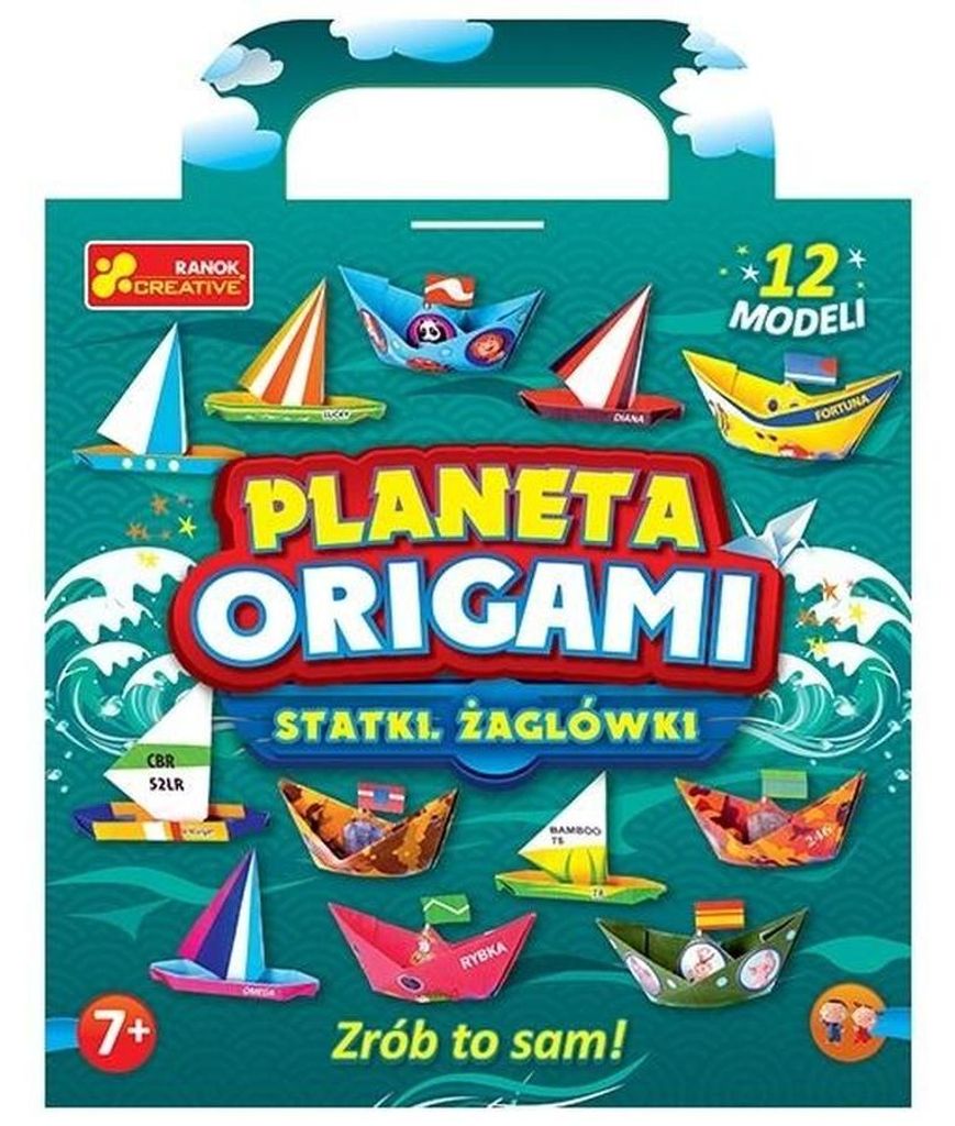 Ranok-Creative Planeta Origami: Schepen en zeilboten – Een Productafbeelding 